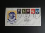 eerstedag FDC kinderzegels 1956 e 28, Ophalen of Verzenden, Beschreven, Nederland
