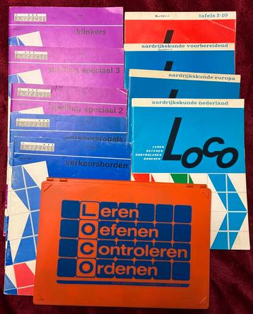 Vintage Loco Speelgoed Set met Boekjes - Educatief Speelgoed beschikbaar voor biedingen