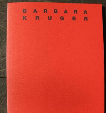 BARBARA KRUGER CATALOGUS 1989 ZELDZAAM beschikbaar voor biedingen