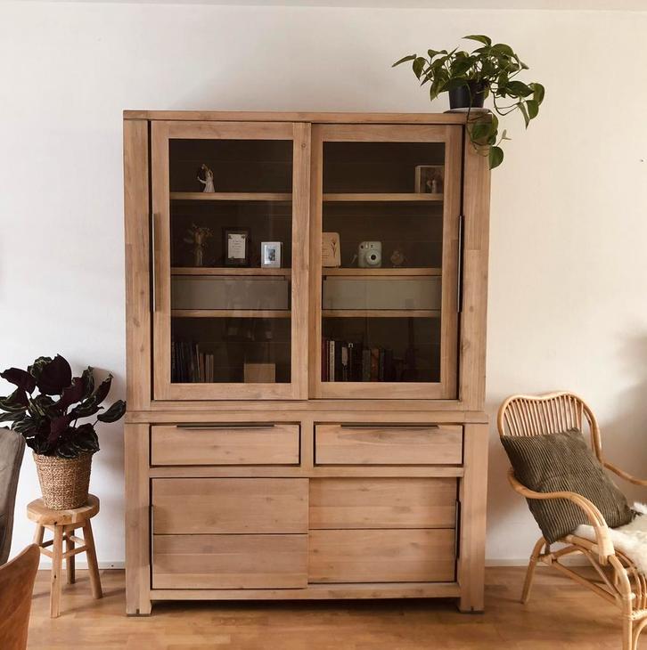 Henders en Hazel buffetkast, Huis en Inrichting, Kasten | Buffetkasten, Zo goed als nieuw, 200 cm of meer, 25 tot 50 cm, Ophalen
