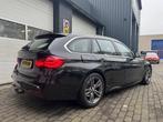 Bmw 3-serie Touring 318i M-sport Leer/stoelvw/trekhaak, Automaat, Gebruikt, Euro 6, Zwart