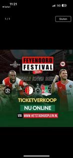 Feyenoord - nec kaartje Stadhuisplein, April, Eén persoon