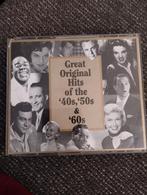 CD - Great Original Hits of the 40s,50s,60s - 5 CD BOX, Ophalen of Verzenden, Zo goed als nieuw, Pop