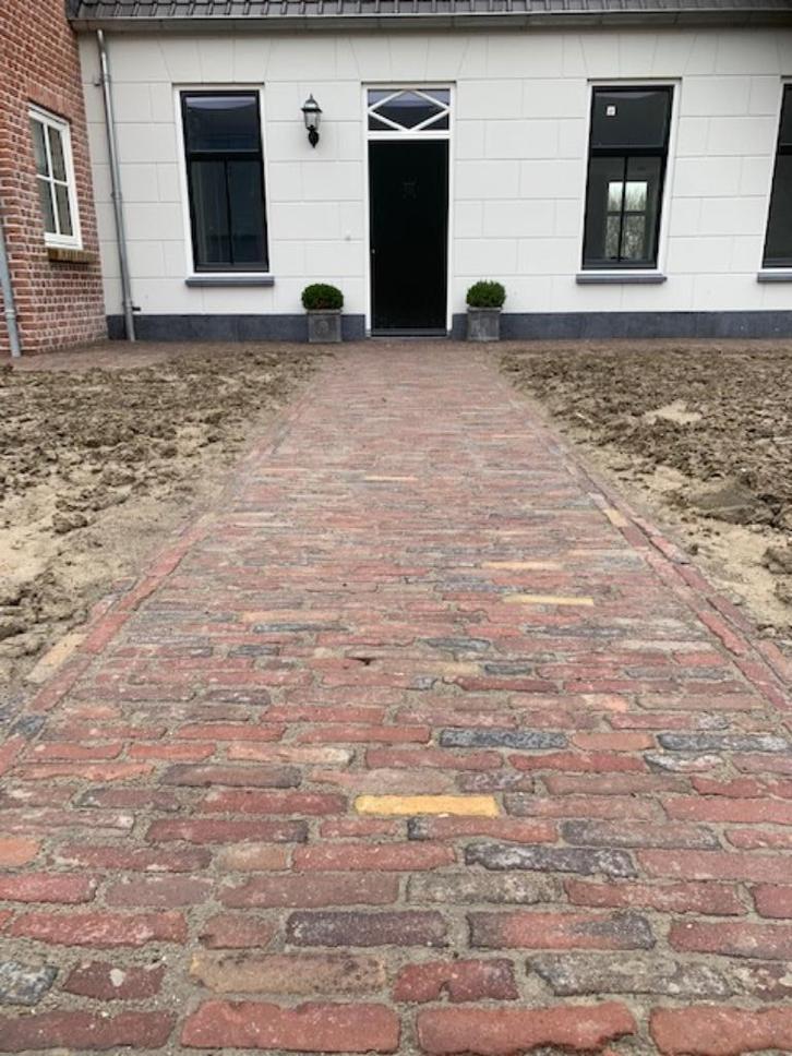 Oude waaltjes grote partijen, Tuin en Terras, Tegels en Klinkers, Gebruikt, Klinkers, Overige materialen, 10 m² of meer, Ophalen