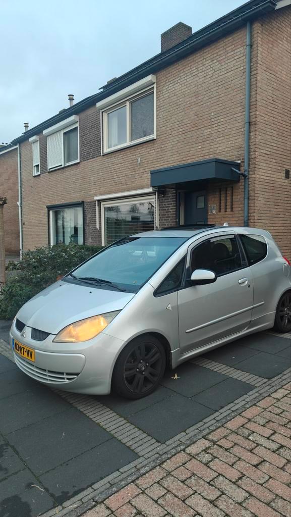 Mitsubishi Colt 1.5 Turbo CZT 2005 Grijs, Auto's, Mitsubishi, Particulier, Colt, Airbags, Airconditioning, Bluetooth, Boordcomputer
