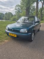 Nissan Micra 1.0 E 16V 2 jaar apk !!!, Voorwielaandrijving, 4 cilinders, Blauw, Origineel Nederlands