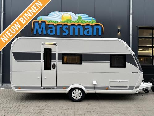 Hobby On Tour 470 KMF Nieuw - Actie model, Caravans en Kamperen, Caravans, tot en met 6, Treinzit, Hobby, Dwarsbed, Overige, 5 tot 6 meter