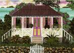 A typical Caribbean house - Sint Maarten - 1990 gelopen, Gelopen, Duitsland, Ophalen of Verzenden, 1980 tot heden