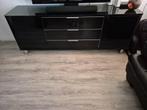 Dressoir Hoogglans, Ophalen, Gebruikt, 150 tot 200 cm, Zwart Hoogglans