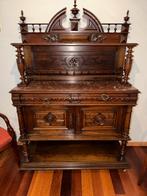 Antiek Dressoir/Buffetkast, Huis en Inrichting, Kasten | Dressoirs, Ophalen, Gebruikt, 100 tot 150 cm, Eikenhout