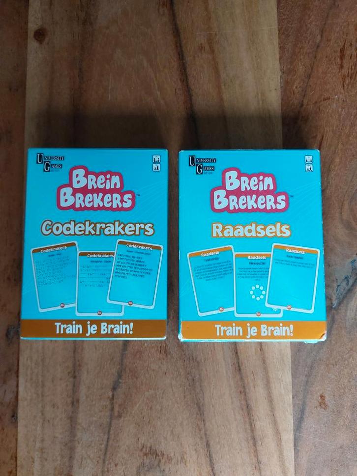 Breinbrekers: Codekrakers & Raadsels, Hobby en Vrije tijd, Denksport en Puzzels, Zo goed als nieuw, Overige typen, Minder dan 500 stukjes