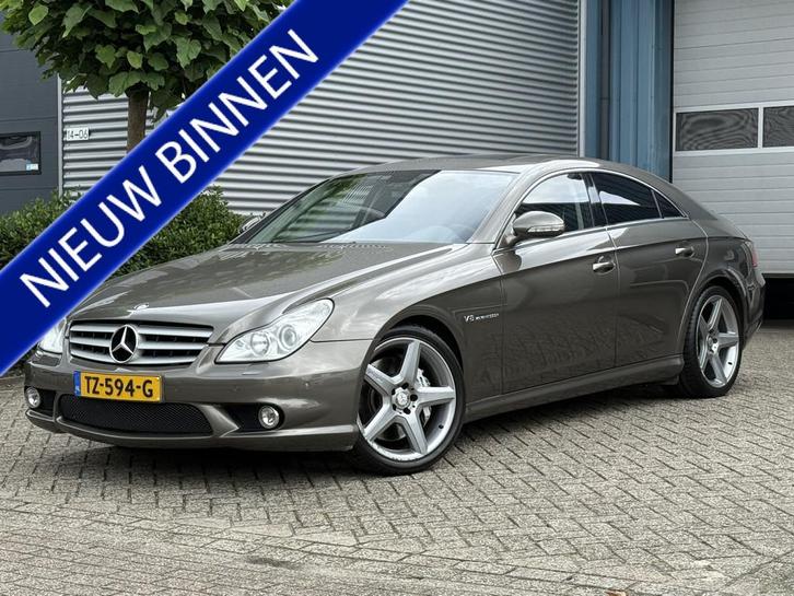 Mercedes-Benz CLS-Klasse AMG 55 V8 | MEMORY | SCHUIFDAK | NA, Auto's, Mercedes-Benz, Bedrijf, Te koop, CLS, ABS, Achteruitrijcamera