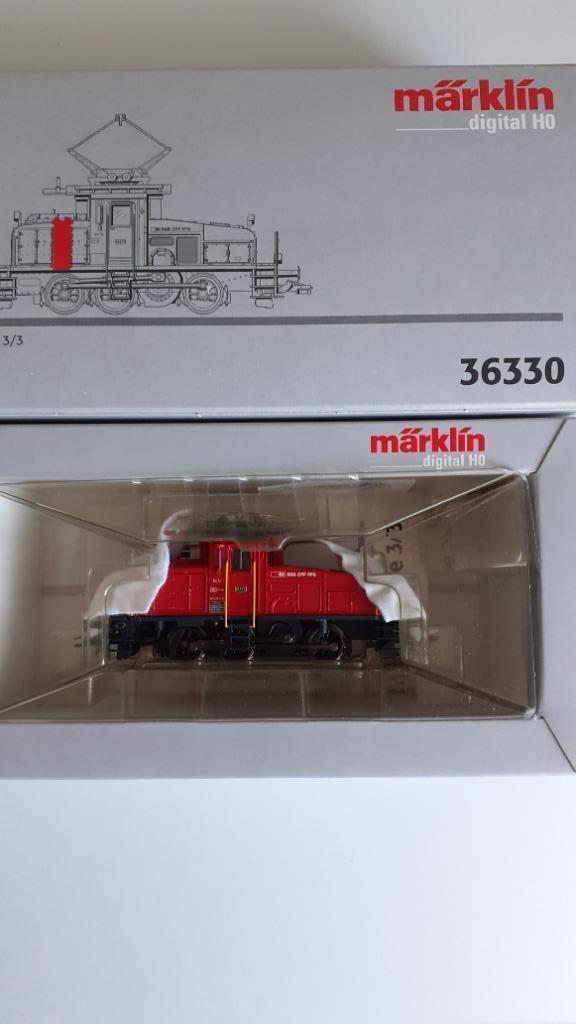 Marklin 36330 Ee 3/3 digitaal, Hobby en Vrije tijd, Modeltreinen | H0, Zo goed als nieuw, Locomotief, Wisselstroom, Märklin, Ophalen of Verzenden