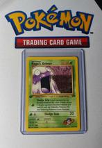 1st Edition Koga's Grimer, Gym Challenge Set 1999-2000, Ophalen of Verzenden, Zo goed als nieuw, Losse kaart