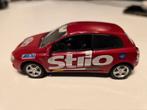 Fiat Stilo tour de france rood 1/43, Ophalen of Verzenden, Gebruikt, Auto, Norev
