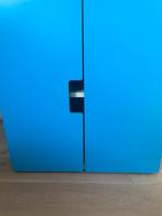 Blauwe IKEA kast - perfect voor de kinderkamer!, Ophalen, Zo goed als nieuw, Blauw