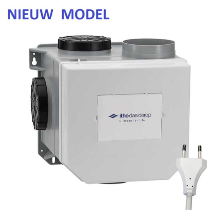 ITHO ECO-FAN CVE SE + vochtsensor eurostekker 03-00398, Doe-het-zelf en Verbouw, Ventilatie en Afzuiging, Nieuw, Ventilator en Afzuiger