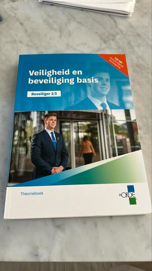veiligheidd en beveiliging basis (Beveiliger 2/3, inORDE), Boeken, Schoolboeken, Nieuw, Nederlands, Overige niveaus, Ophalen of Verzenden