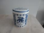 Delft Blauwe suikerpot met deksel, Antiek en Kunst, Antiek | Keukenbenodigdheden, Ophalen of Verzenden