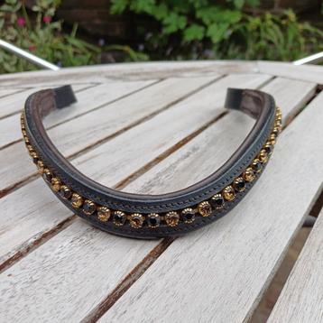 Equestrian Queen frontriem full. Zwart. beschikbaar voor biedingen