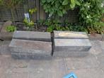 8 stapelblokken, Tuin en Terras, Ophalen, Gebruikt, Beton, Minder dan 100 cm