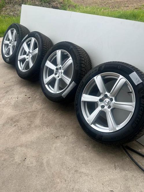 Originele volvo XC90 velgen 19 inch met winterbanden 8mm, Auto-onderdelen, Banden en Velgen, Banden en Velgen, Winterbanden, 19 inch