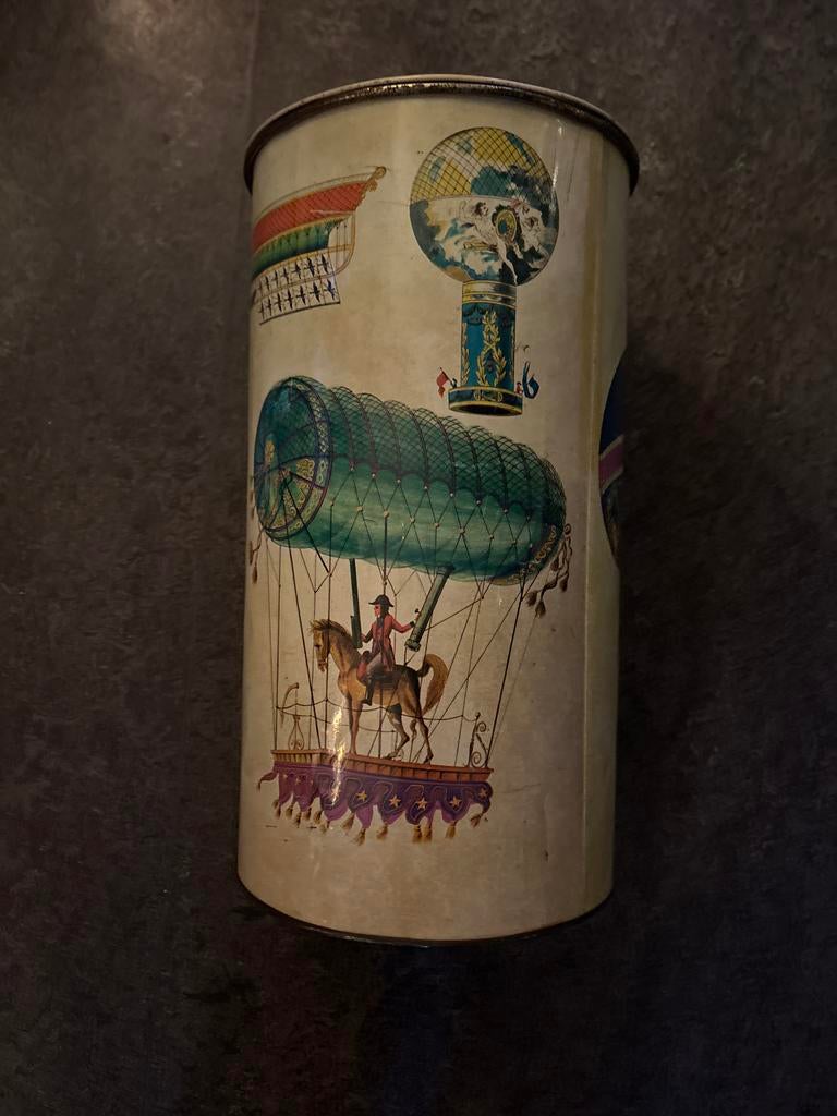 XXL-blik stijl van Piero Fornasetti - "Balloon Festival", Ophalen of Verzenden, Gebruikt, Overige soorten, Overige typen