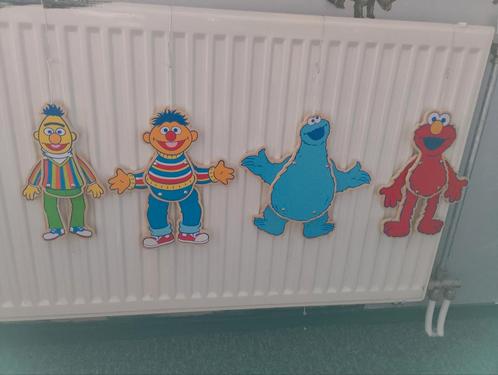 Trekpoppen Sesamstraat, Kinderen en Baby's, Kinderkamer | Inrichting en Decoratie, Zo goed als nieuw, Wanddecoratie, Ophalen