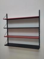 Vintage metalen wandrek Pilastro boekenrek metaal rek, Gebruikt, ., Ophalen of Verzenden, .