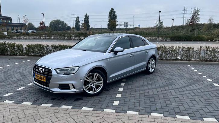 Audi A3 1.4TFSI 110KW COD Sedan S-tr 2016 Grijs, Auto's, Audi, Particulier, A3, Achteruitrijcamera, Adaptive Cruise Control, Airconditioning