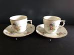 Rosenthal porselein Kop en schotels (5) (Reyshof), Antiek en Kunst, Antiek | Servies los, Ophalen of Verzenden
