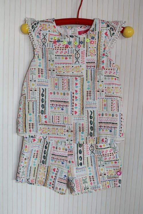 Cakewalk Samaya broekpak jumpsuit bright wit zomer maat 116, Kinderen en Baby's, Kinderkleding | Maat 116, Zo goed als nieuw, Meisje