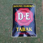 Prachtig Douwe Egberts bol emaille reclamebord Topstaat, Verzamelen, Ophalen of Verzenden, Gebruikt, Reclamebord