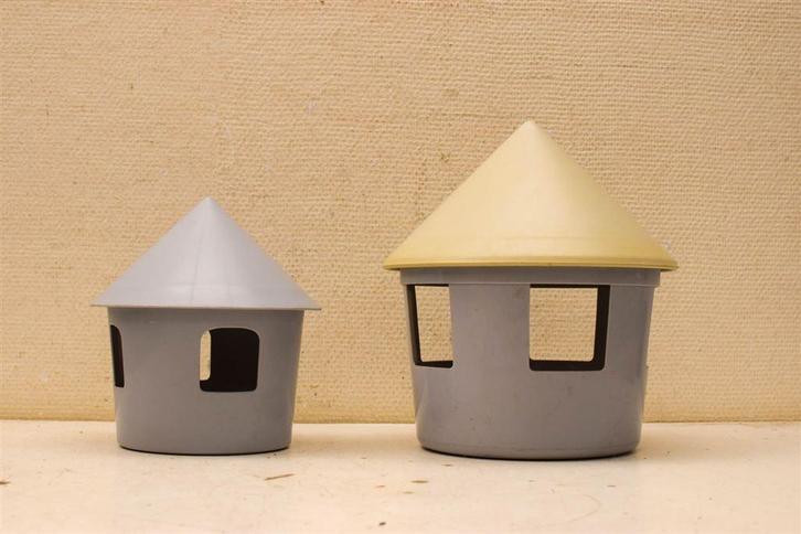 Duiven voederbakjes 45890, Dieren en Toebehoren, Vogels | Toebehoren, Gebruikt, Kooi-accessoires, Ophalen of Verzenden