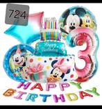 Verjaardagsballonnen - Mickey Mouse Thema, Ophalen of Verzenden, Nieuw, Versiering, Verjaardag