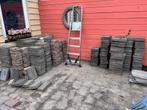 Tuintegels 22m2, Tuin en Terras, Ophalen, Gebruikt, 10 m² of meer, Beton