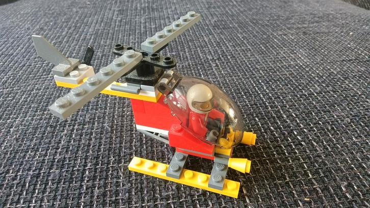 Lego City 30019 brandweer helikopter Kadotip, Kinderen en Baby's, Speelgoed | Duplo en Lego, Zo goed als nieuw, Lego, Complete set