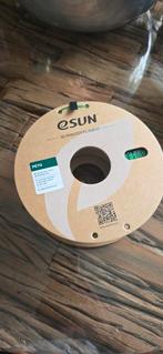 ESun Petg 1 kg groen transparant, Computers en Software, 3D-printerbenodigheden, Ophalen of Verzenden, Zo goed als nieuw