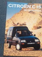 folder Citroën C15 Familiale RE / RD - Duits, Ophalen of Verzenden, Zo goed als nieuw, Citroën