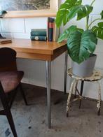 Vintage/mid-century houten design bureau, Bauhaus, Ophalen, Zo goed als nieuw, Bureau