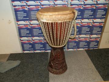 Djembe Arfican afroton handgemaakt . beschikbaar voor biedingen
