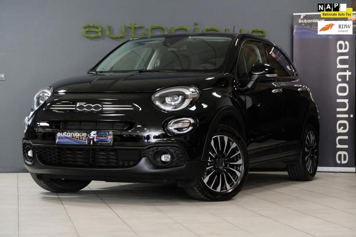 Fiat 500 X 1.5 Hybrid *28.448km* Camera/U-Connect Navi/Black, Auto's, Fiat, Te koop, 500X, ABS, Achteruitrijcamera, Airbags, Airconditioning