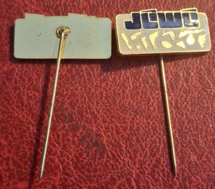 Speld JEWE Gorinchem  (B5231), Verzamelen, Speldjes, Pins en Buttons, Zo goed als nieuw, Speldje of Pin, Merk, Verzenden