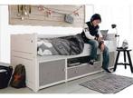 Lifetime kajuitbed met onderkast. Maat 200 bij 90, Kinderen en Baby's, Kinderkamer | Bedden, Ophalen, 85 tot 100 cm, Gebruikt