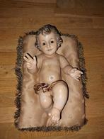 Jezuskindje antiek gips, Antiek en Kunst, Curiosa en Brocante, Ophalen of Verzenden