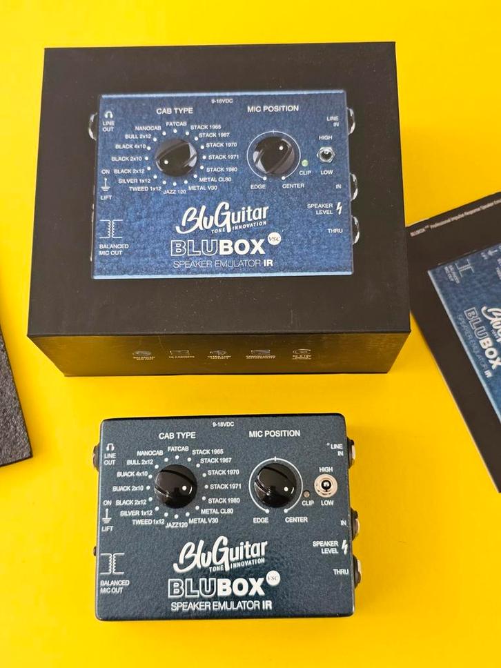 BluGuitar BluBOX Speaker Emulator IR, Muziek en Instrumenten, Effecten, Zo goed als nieuw, Overige typen, Ophalen of Verzenden