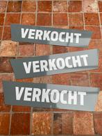 Verkochtborden - Drie stuks!, Ophalen of Verzenden