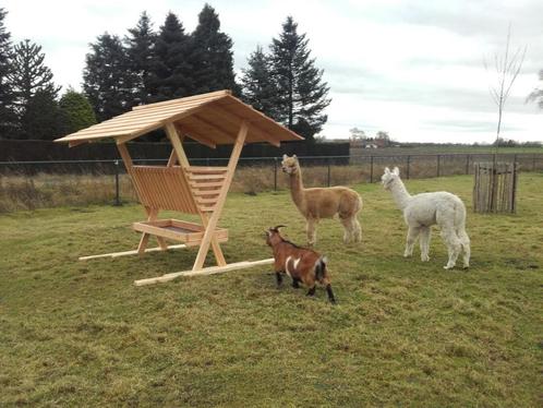alpaca hert ree hooiruif met grooot dak DOUGLAS HOUT duurzaa, Dieren en Toebehoren, Stalling en Weidegang