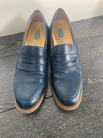 Wolky instappers, blauw, maat 40 beschikbaar voor biedingen