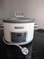 Crockpot Dura Ceramic Slowcooker, Ophalen of Verzenden, Vaatwasmachinebestendig, Gebruikt